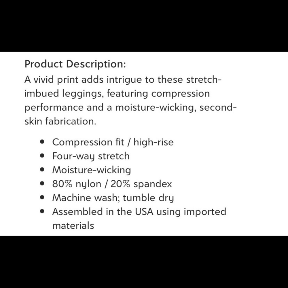 Noli Yoga stretch leggings size small NWT - Picture 5 of 7